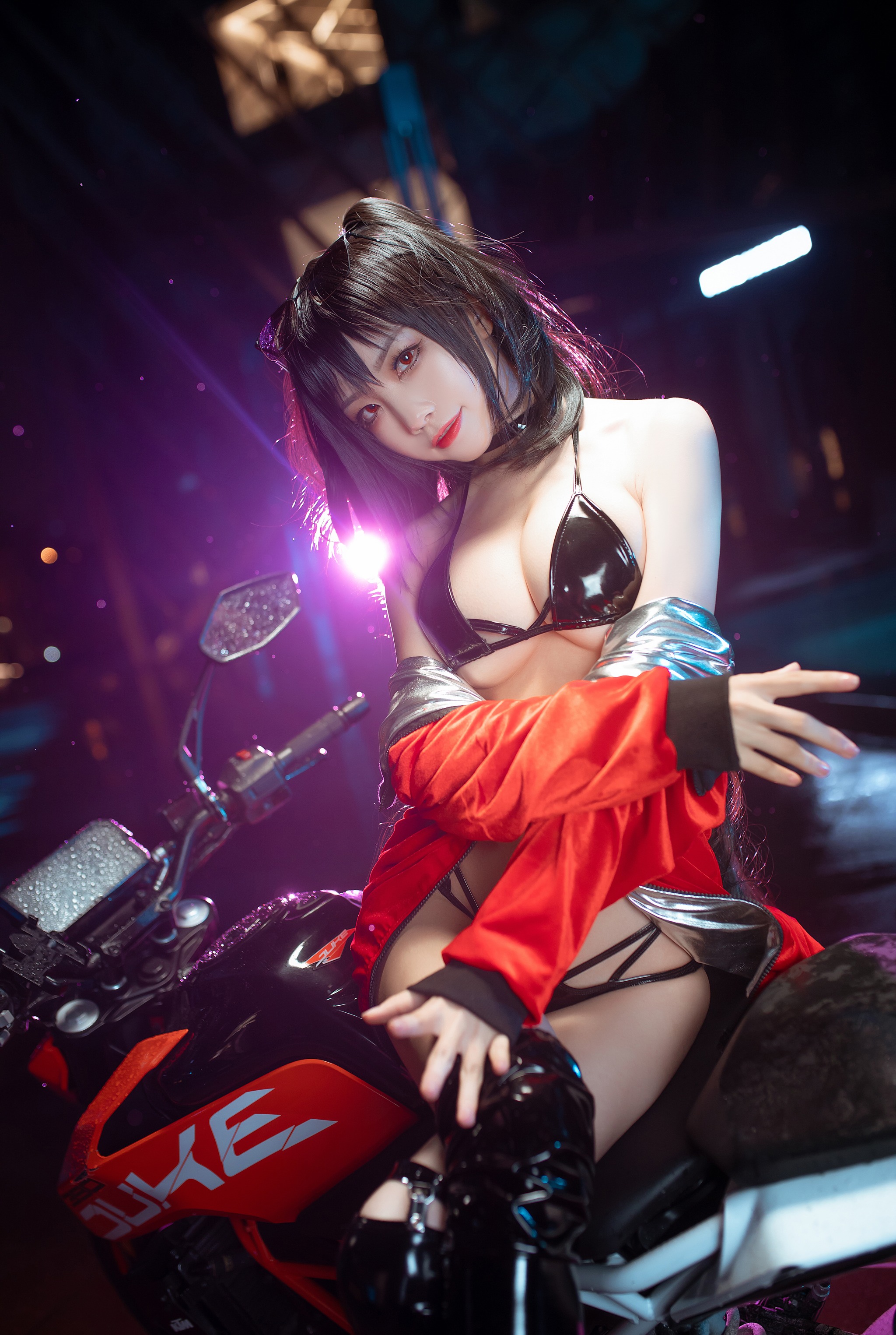 水淼Aqua - NO.001 大凤机车 [33P]-XikXak